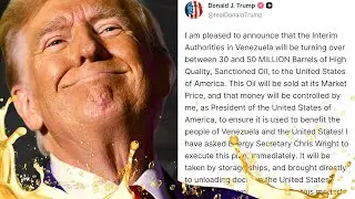 Трамп: Мы получим 50 миллионов баррелей нефти из Венесуэлы😮 &ndash; лекарство от рецессии!?