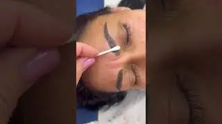 Before and after Microblading treatment 😍 #microblading #eyebrows #tranformation