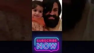 KGF Hero Yash Playing With His Daughter | Hero Yash | #SHORTS | KGF | Majili |  Yash Latest Video