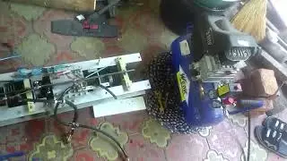 Opoc  type free piston electric generator run on compressed air