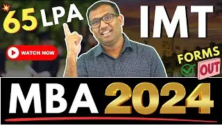 💥IMT Ghaziabad! 2024 Admissions Forms Out! Top Ranked MBA College, Best Placements! #MBA #IMT