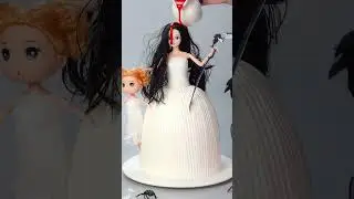 #shorts So Creepy Doll Cake Decorating Idea