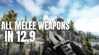 All Melee Weapons in Escape From Tarkov
