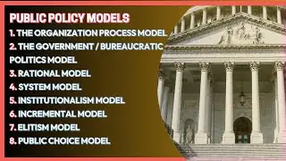 PUBLIC POLICY MODELS
