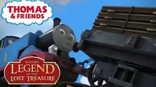 Thomas falls into a cavern (UK)