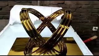 stainless steel center table gold furniture tea table centre table making #shorts #short