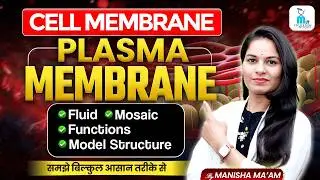 Cell Membrane Anatomy & Physiology in hindi | Fluid Mosaic Model | Plasma Membrane | anatomy