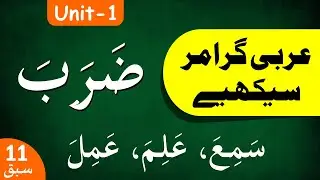 Learn Arabic Grammar | عربى گرامر سيكھيے | Lesson 11 | Unit - 1 | Urdu