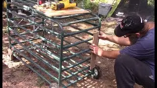 Nesting Cage Built To Keep Out Snakes