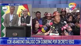 APREHENDEN A EXMINISTRO MONTAÑO, ES TRASLADADO ALA PAZ
