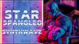 Captain America | Neon Valor (Epic 80s Synthwave)