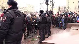 Бойкот выборов. Митинг на Тверской 28 января 2018 года. Мы ждем перемен