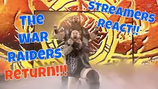 Streamers React! The War Raiders return to Raw!! #wwe #wweraw #nxt