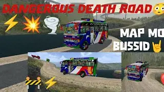 Dangerous mountain death road 😳🤘💥map mod #gaming 