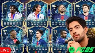 DIVISION RIVALS REWARDS LIVE || TOTS LIGUE 1 LIVE 🤯 || EAFC 25 LIVE 🥶