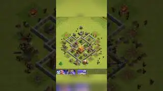 goblin attack th 4 #coc #clashofclans #gaming #base