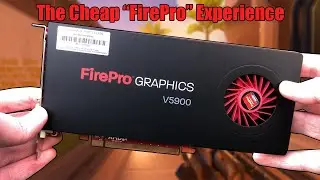 The &pound;35 AMD FirePro V5900 - It Shouldn't Be Able To Game, But It (Sort Of) Can!