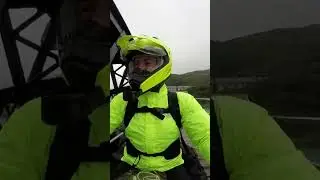 Motorbikes on a Train Bridge?! Riding Across Barmouth Bridge 🏍️🌉 #BarmouthBridge #motorcycle #abr