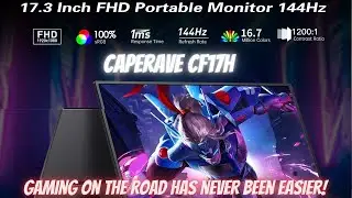 Caperave CF17H — портативный игровой монитор — быстрый и недорогой!