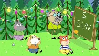 Learn Your ABC's with Puggy and Wolfoo Makes DIY Alphabet | Pug Family Kids Cartoon