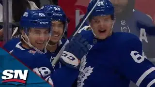 David Kampf Splits Predators Defenceman And Roofs Beauty To Put Maple Leafs On Board
