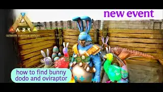How to find bunny 🐰 dinosaurs (dodo and oviraptor) | ark ultimate Survivor edition  #arkmobile