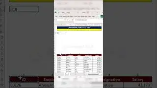 Excel Pro Trick: Data Extraction | CHOOSECOLS & TEXTSPLIT Functions (Part 3) | #analystskill