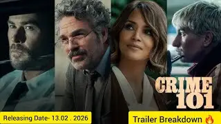 🤯🔥Crime 101 Trailer Explained in Hindi | Chris Hemsworth VS Mark Ruffalo | Full Story & Details