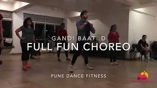 Gandi baat | R Rajkumar |Shahid Kapoor | Easy Choreo | Pune Dance Fitness