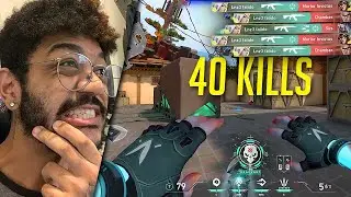 Quando minha JETT esta INSPIRADA, isso acontece! (40 kills imortal)