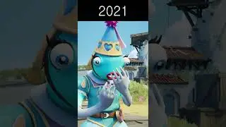 Evolution of Fishstick Love - Fortnite Animation