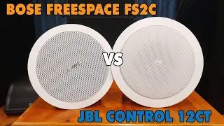 LẠC VIỆT AUDIO | Loa âm trần Bose FS2C vs loa âm trần JBL 12CT