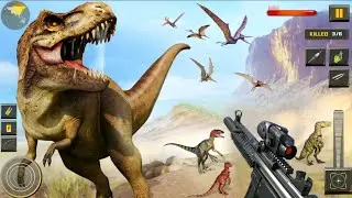 Wild Animal Hunting - Dinosaur Hunter Free Android Gameplay #1