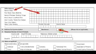 how to fill pan card form in tamil
