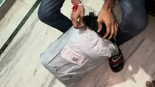 Flipkart unboxing pet bed #dog #germanshephed