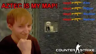 AZTEC IS MY MAP! 🔥 - Counter-Strike 1.6 Classic Omonas