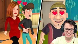 ВОРИШКИ ПОДРАЛИСЬ ИЗ-ЗА ДЕВУШКИ Scary Robber Home Clash Прохождение