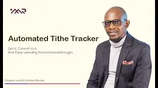 How To Create an Automated Excel Tithe Tracker