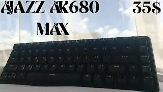 Ajazz AK680 MAX | unboxing, asmr | con 0.01 en rapid trigger y 8 khz de temu