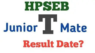 Junior T Mate|HPSEB JUNIOR T MATE 2020l|Junior T Mate  2020|T Mate