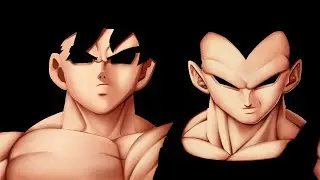 Pintando pele do Goku e Vegeta (Dragon Ball) thumbnail rap geek