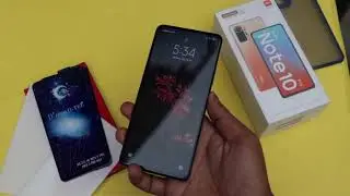 Best tempered glass for Redmi Note 10 Pro/Max. | Curved Edge to edge |