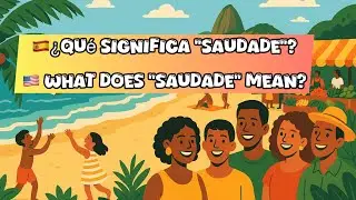 🇺🇸 What does &ldquo;saudade&rdquo; mean in Portuguese? / 🇪🇸 &iquest;Qu&eacute; significado &ldquo;saudade&rdquo; en portugu&eacute;s?