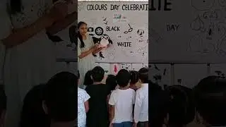 black and white colour explain for toddlers | black colour | white color