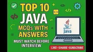 Top 10 Java MCQ Questions for Interviews #java #interview #spring #springboot #learning #java8