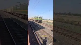 Powerful WAG-9 With ICF Train 😨🔥🚂 #shorts