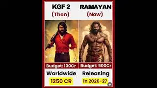 KGF 2 VS Ramayan movie comparison box office collection #viral #trending #shorts #kgf #ramayan