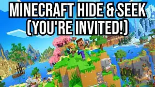 Minecraft Hide and Seek (YOU&rsquo;RE INVITED!)