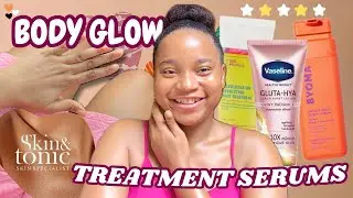 TOP 5 BODY GLOW SERUMS FOR A TONED, EVENED & GLOWY SKIN ✅🌟| Body Care Treatment Serums