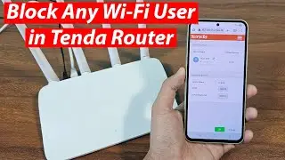 How to block wifi user in tenda router